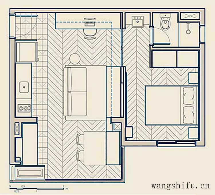 90后小伙翻新36㎡二手房，功能齐全空间翻倍，房子再小也是家 旧房翻新 第2张 90后小伙翻新36㎡二手房，功能齐全空间翻倍，房子再小也是家 旧房翻新 粉刷匠第2张