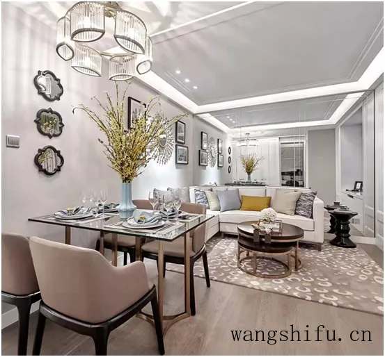 65㎡黑白灰配原木色,华丽有格调,开阔又时尚(黑白灰搭配原木色) 65㎡黑白灰配原木色,华丽有格调,开阔又时尚(黑白灰搭配原木色)