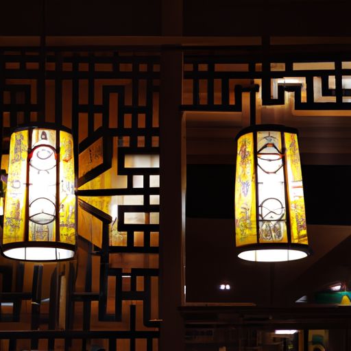 仿古台灯